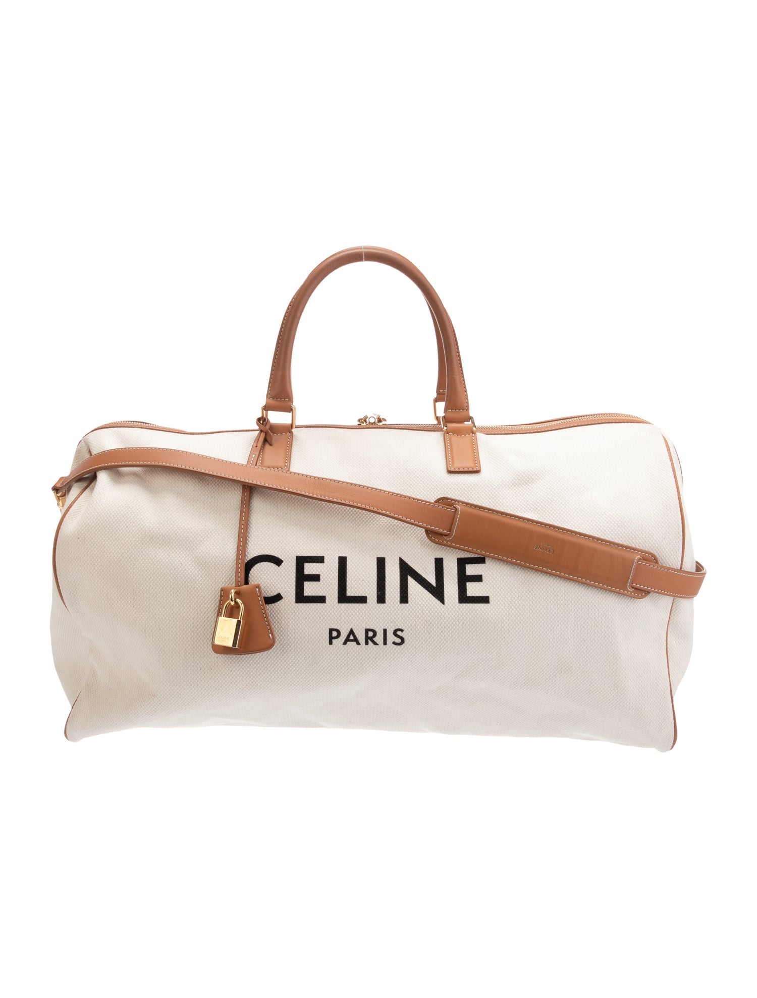 Celine Canvas Weekender Bag