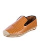 Celine Crocodile Animal Print Espadrilles