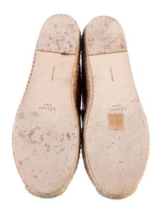 Celine Crocodile Animal Print Espadrilles