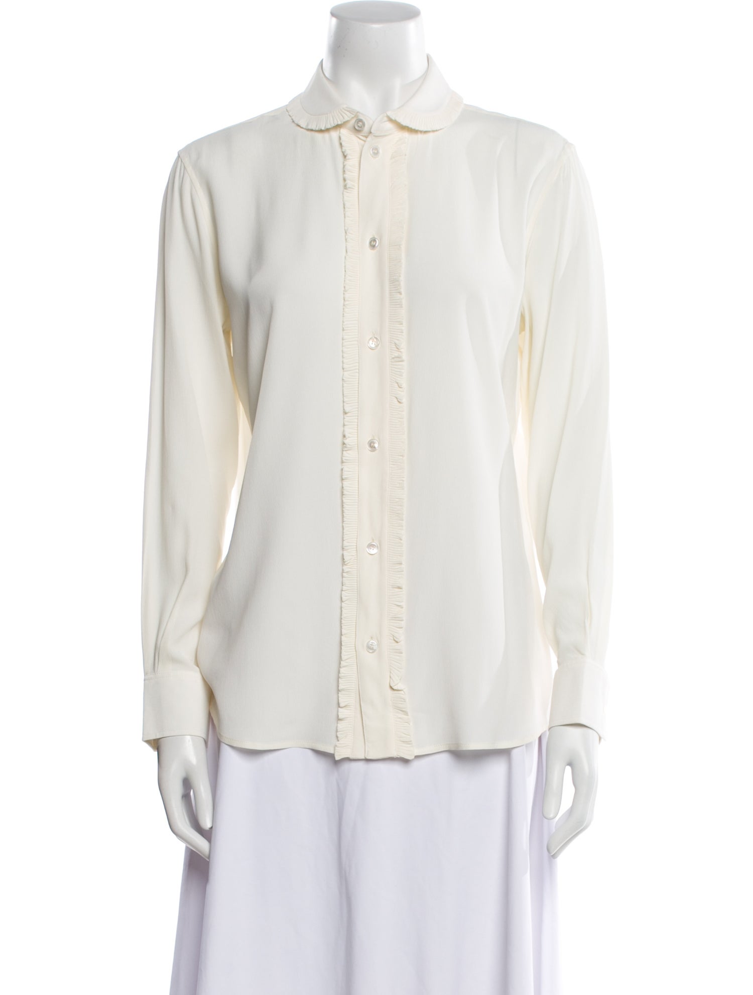 Celine 2023 Silk Button-Up Top