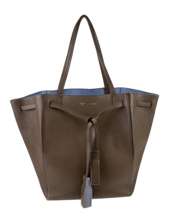 Celine Leather Cabas Phantom w/Belt