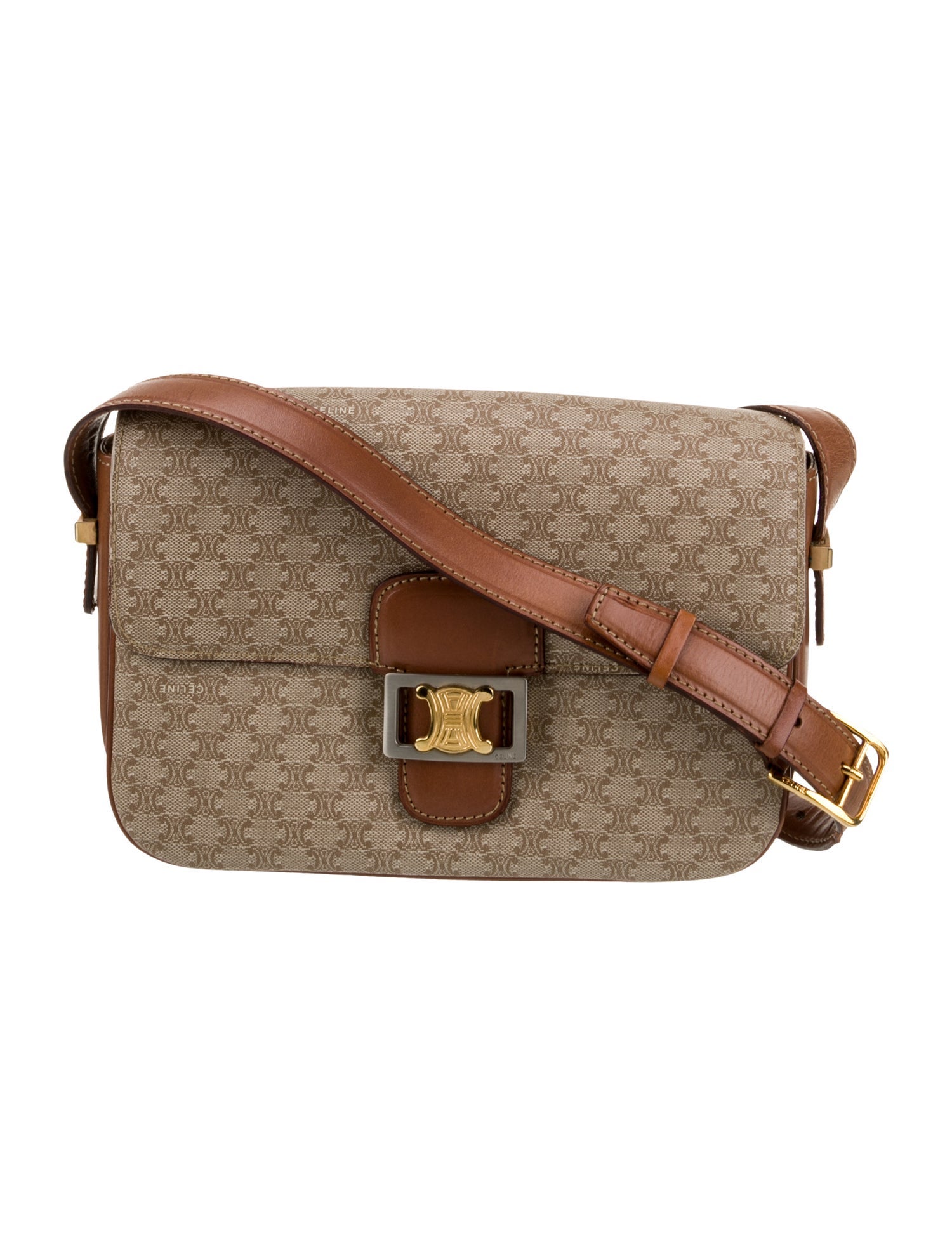 Celine Macadam Messenger Bag Vintage