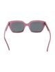 Celine Wayfarer Tinted Sunglasses
