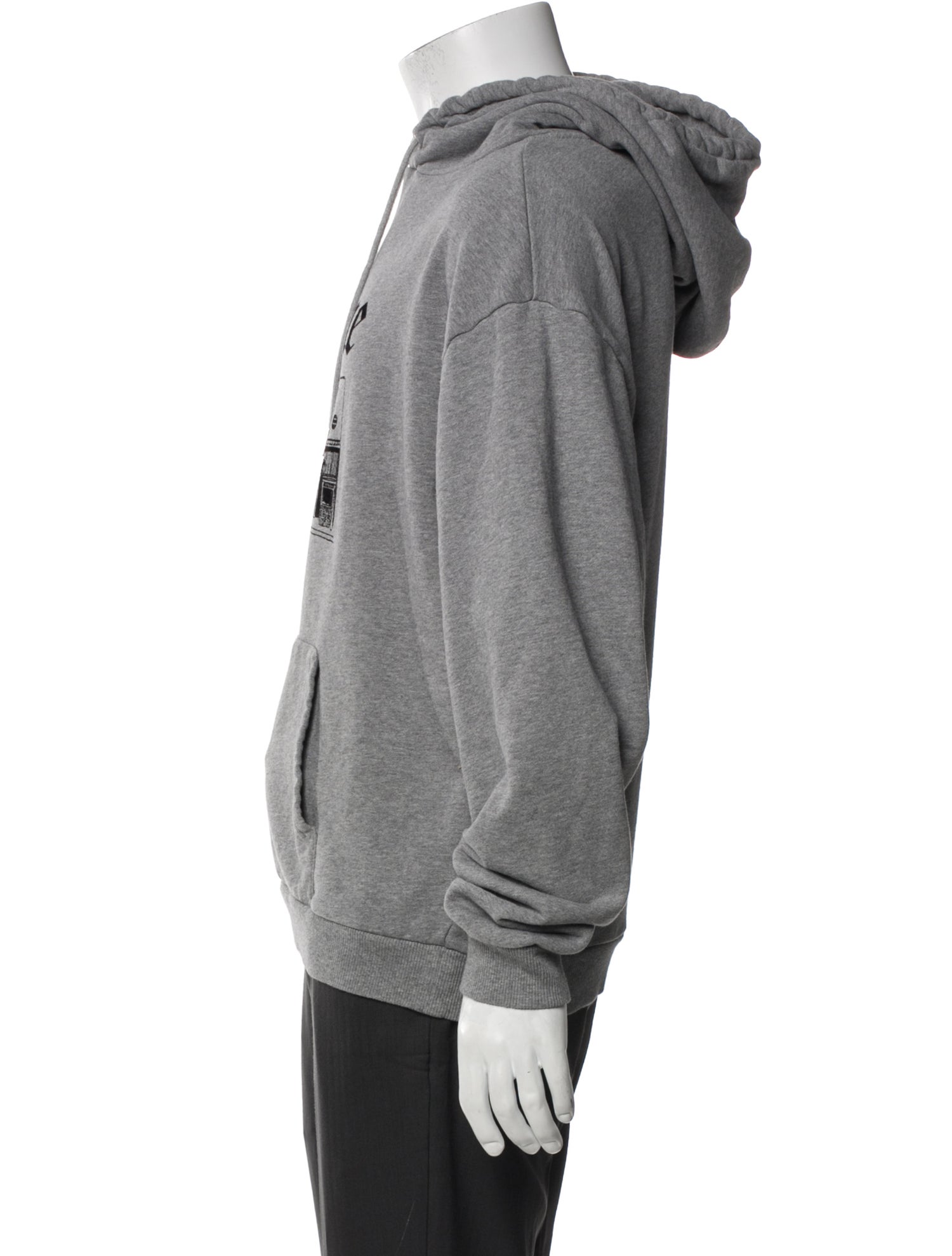 Celine Graphic Print Crew Neck Hoodie