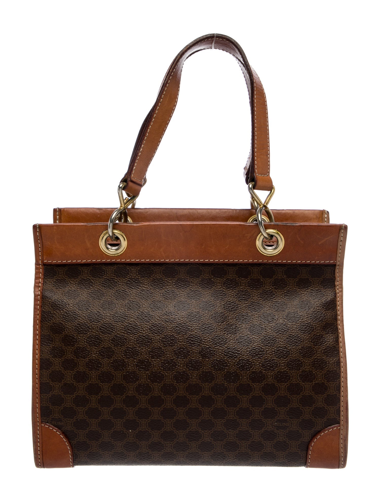 Celine Macadam Top Handle Bag