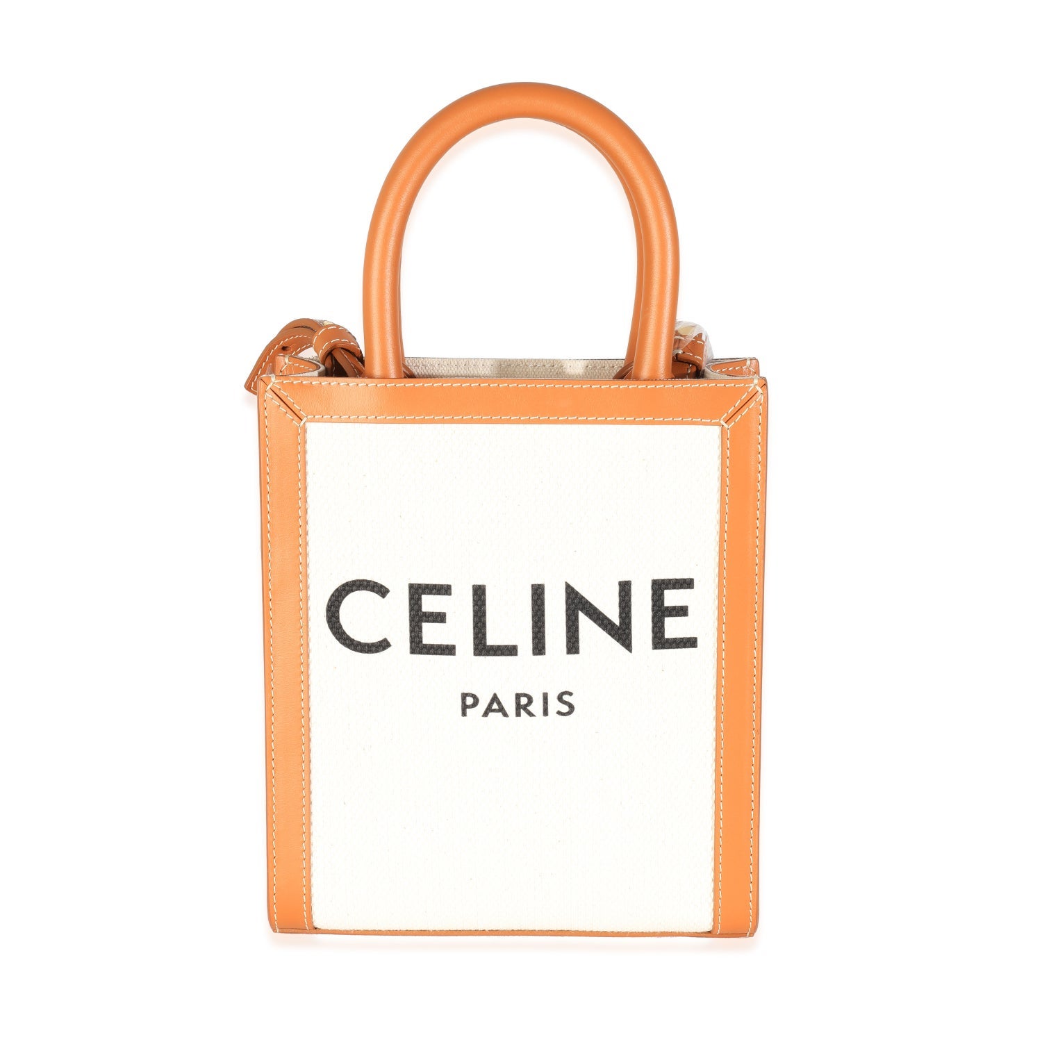 Celine Mini Canvas Vertical Cabas w/ Tags