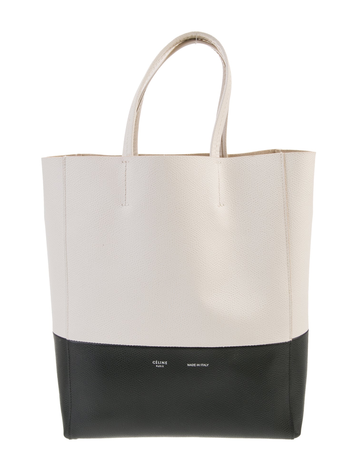 Celine Leather Vertical Cabas