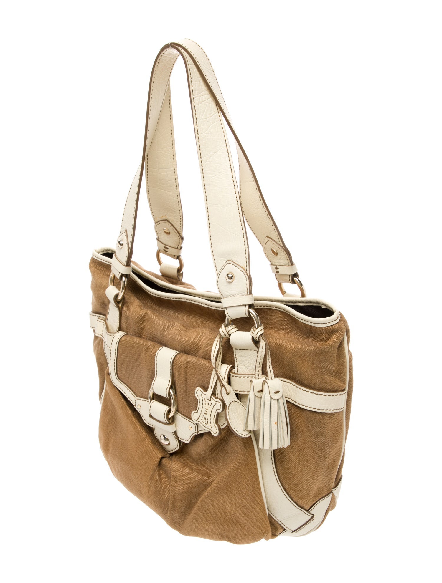 Celine Triomphe Shoulder Bag Vintage