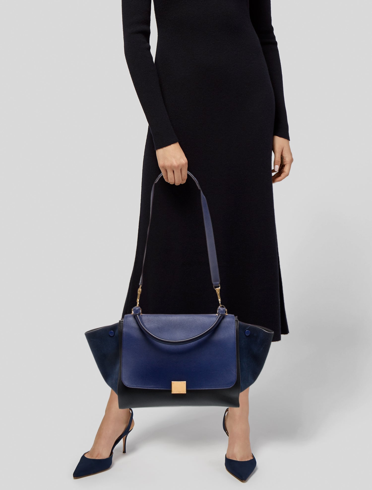 Celine Leather Trapeze Medium