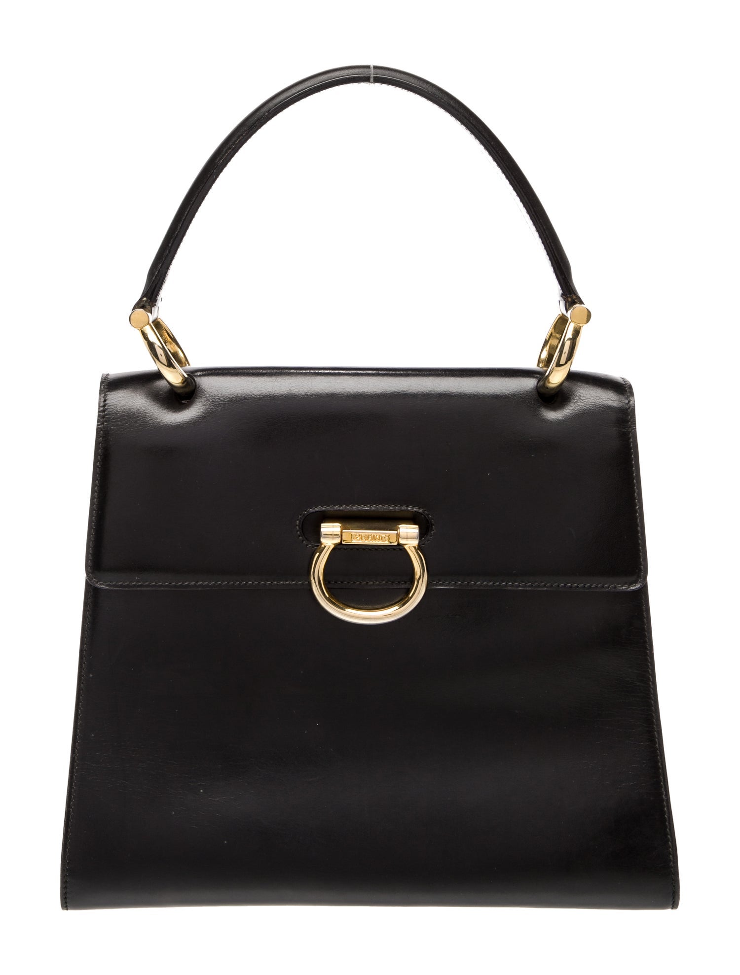 Celine Leather Top Handle Bag