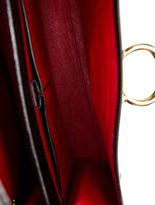 Celine Leather Top Handle Bag