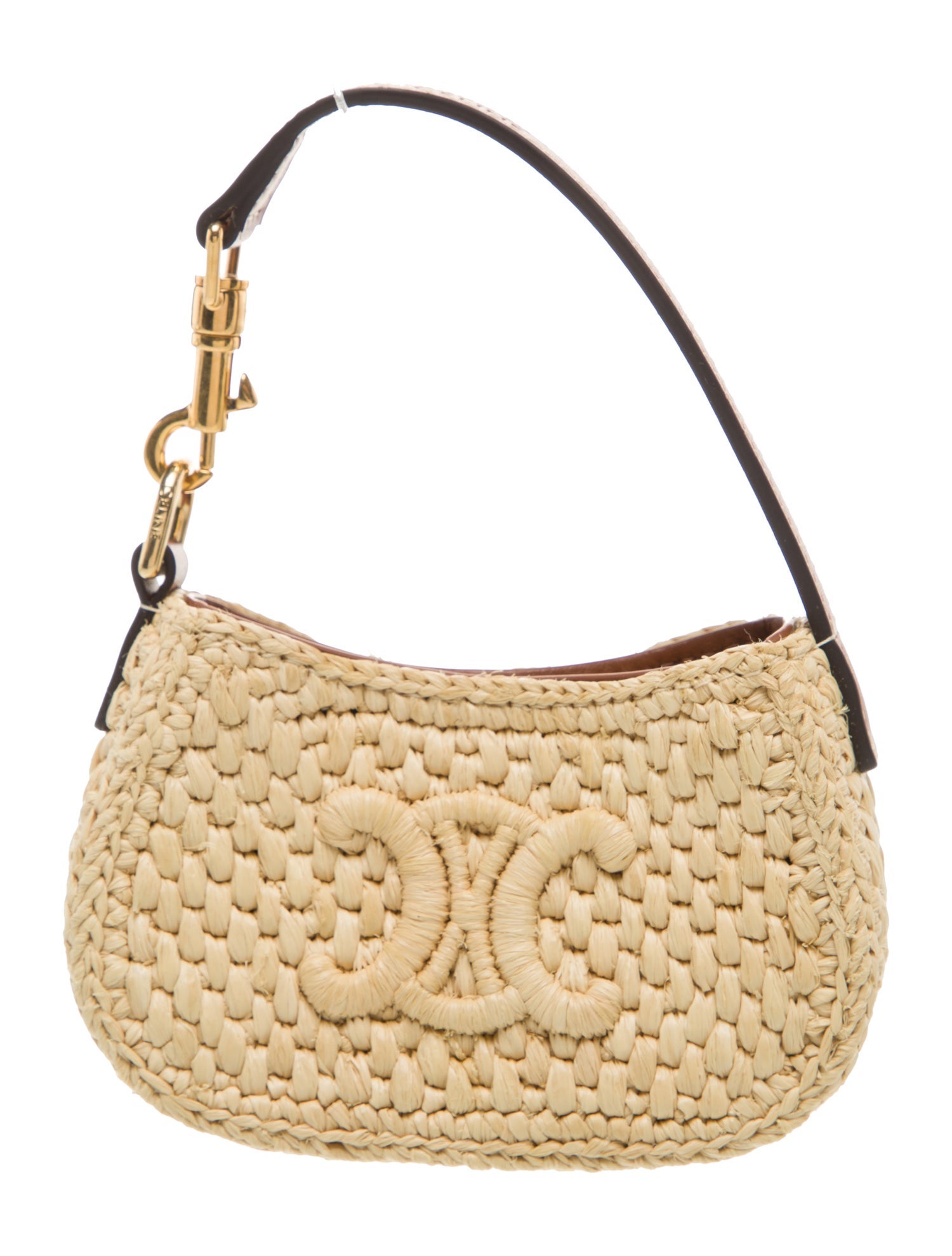 Celine Raffia Micro Tilly Bag Charm