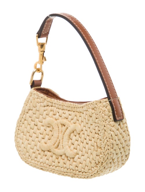Celine Raffia Micro Tilly Bag Charm