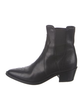 Celine Leather Chelsea Boots