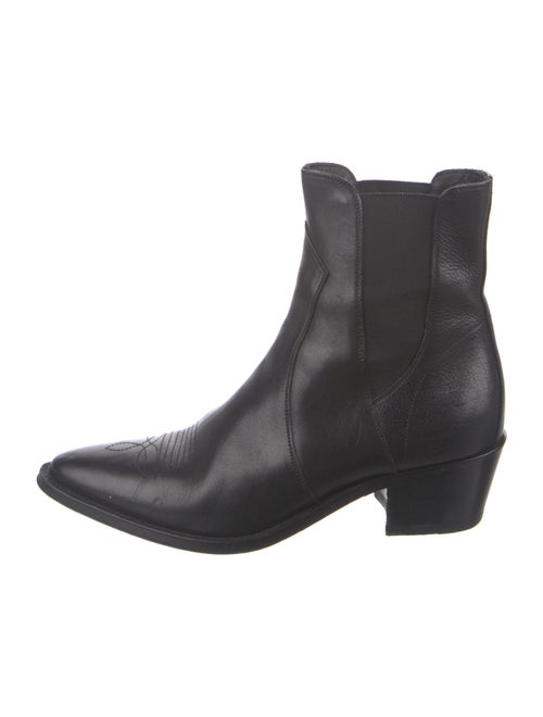 Celine Leather Chelsea Boots