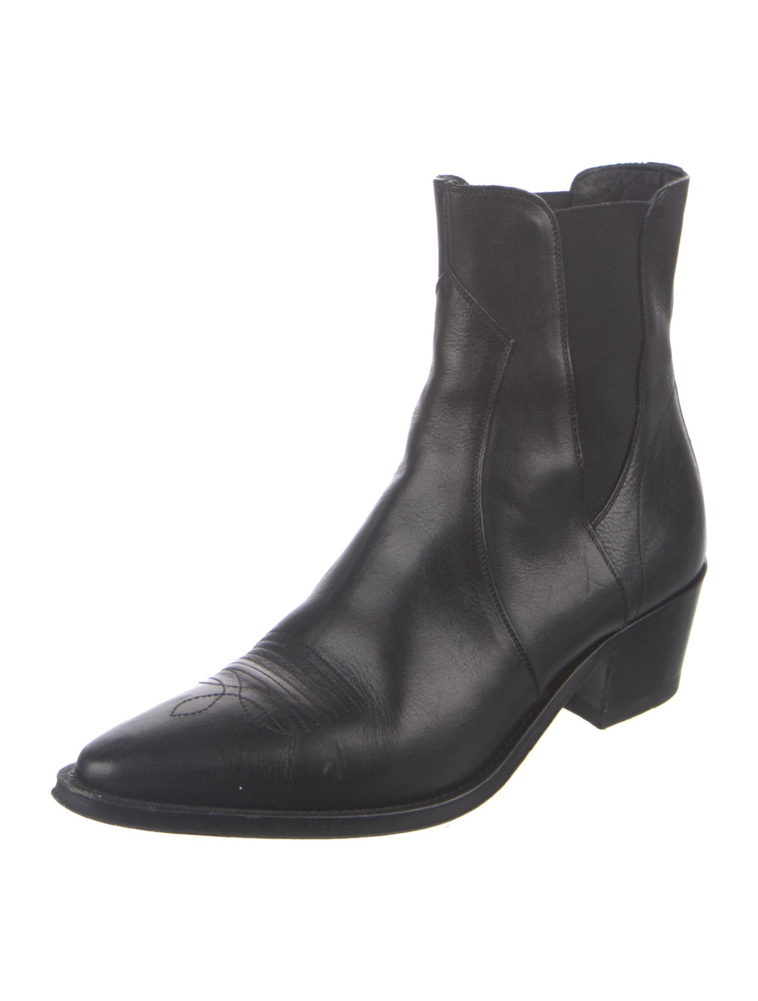 Celine Leather Chelsea Boots