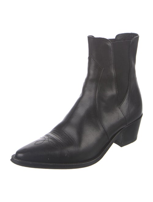 Celine Leather Chelsea Boots