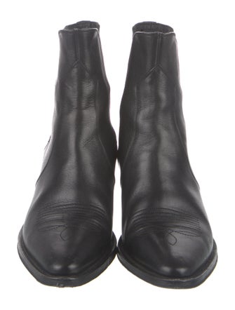 Celine Leather Chelsea Boots