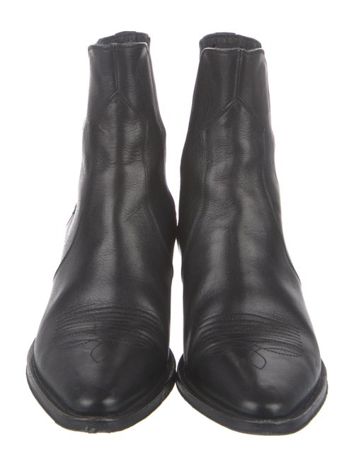 Celine Leather Chelsea Boots
