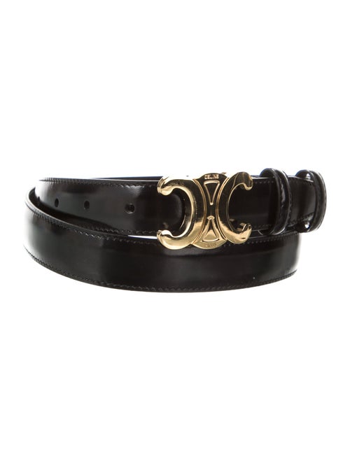 Celine Triomphe Skinny Belt