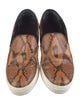 Celine Snakeskin Animal Print Sneakers