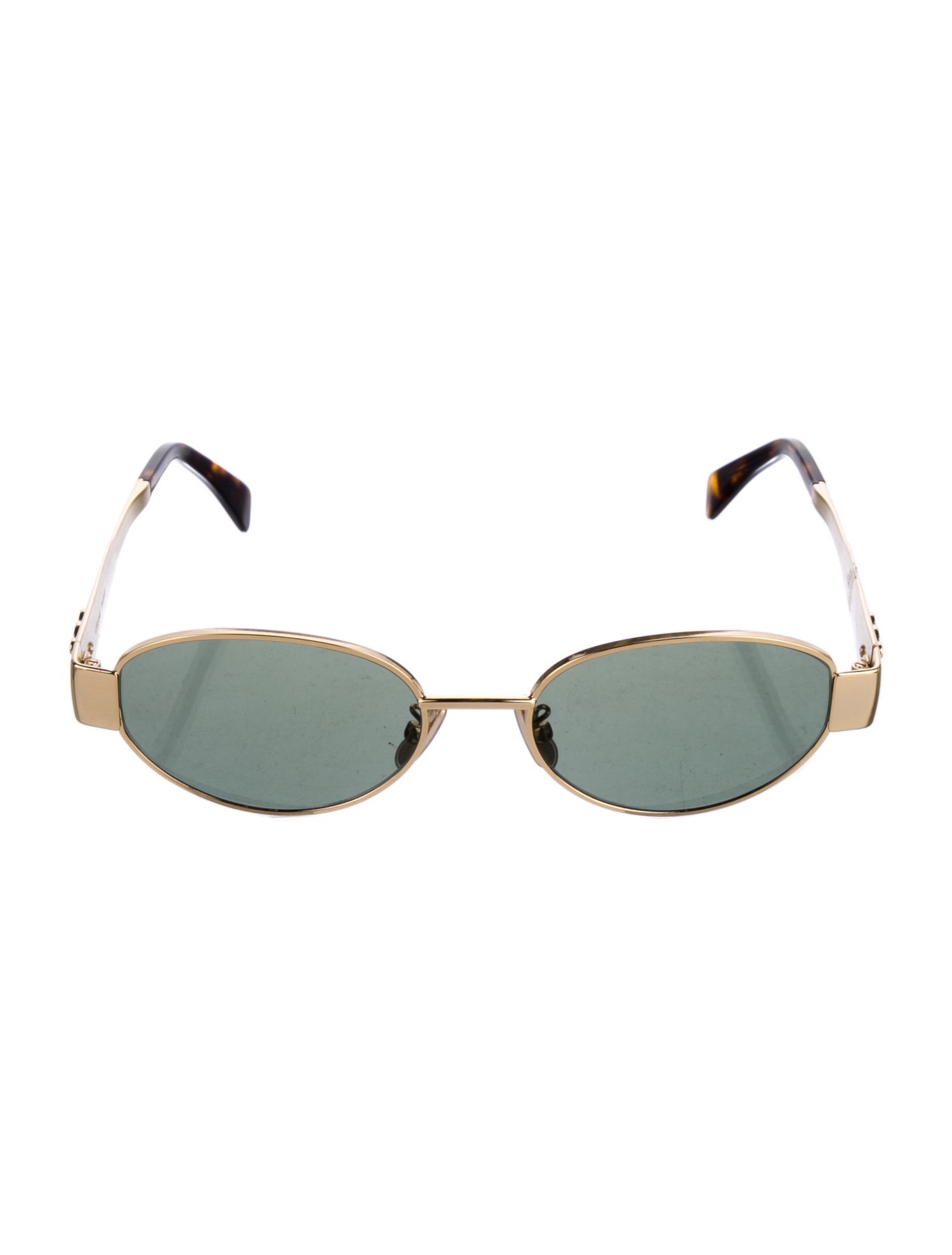 Celine Round Tinted Sunglasses