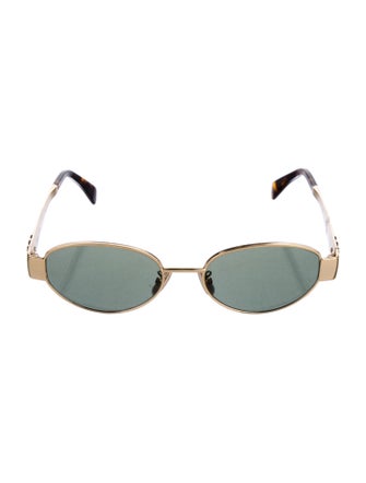 Celine Round Tinted Sunglasses