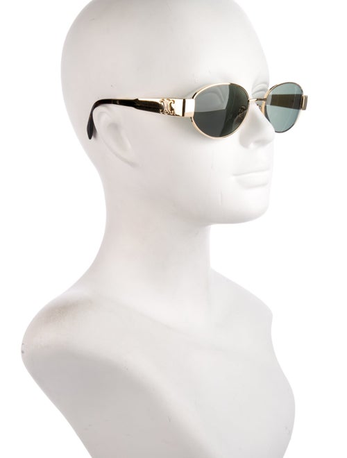 Celine Round Tinted Sunglasses