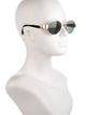Celine Round Tinted Sunglasses