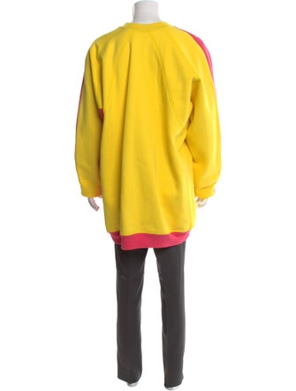 Celine Graphic Print Crew Neck Sweatshirt