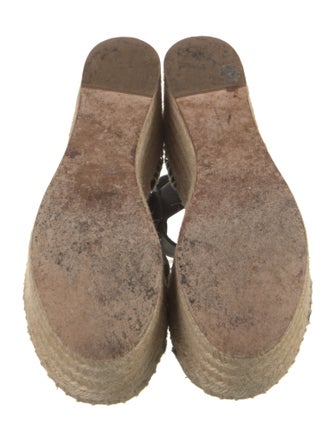 Celine Leather Espadrilles