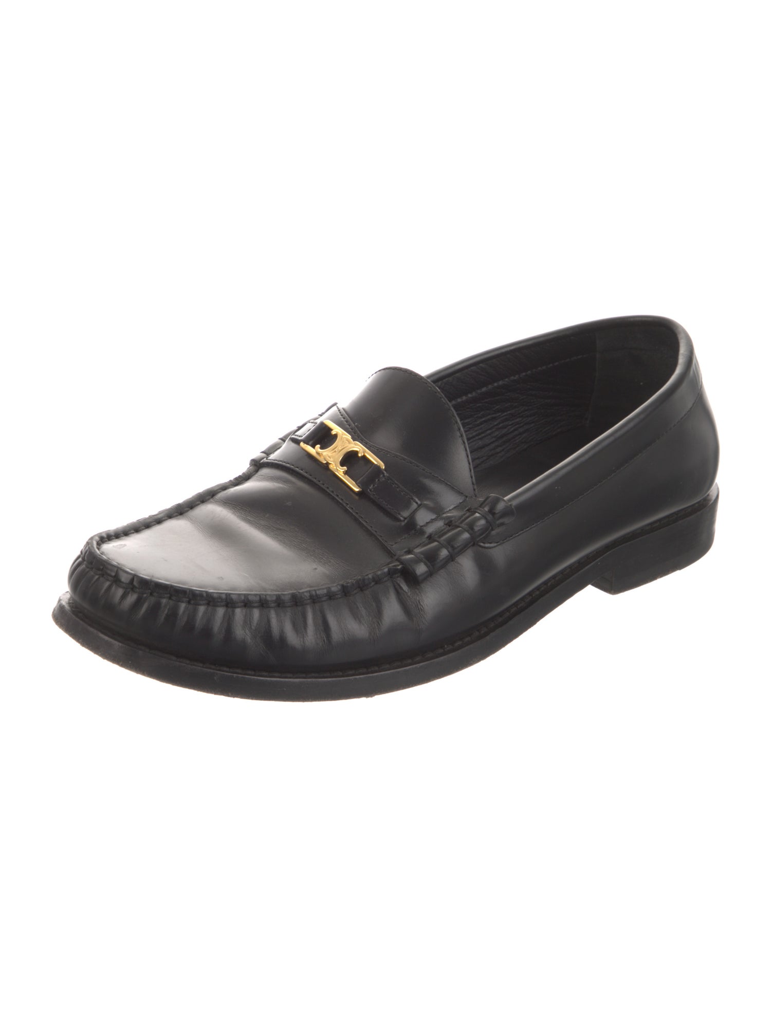 Celine Leather Loafers
