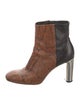 Celine Snakeskin Animal Print Boots