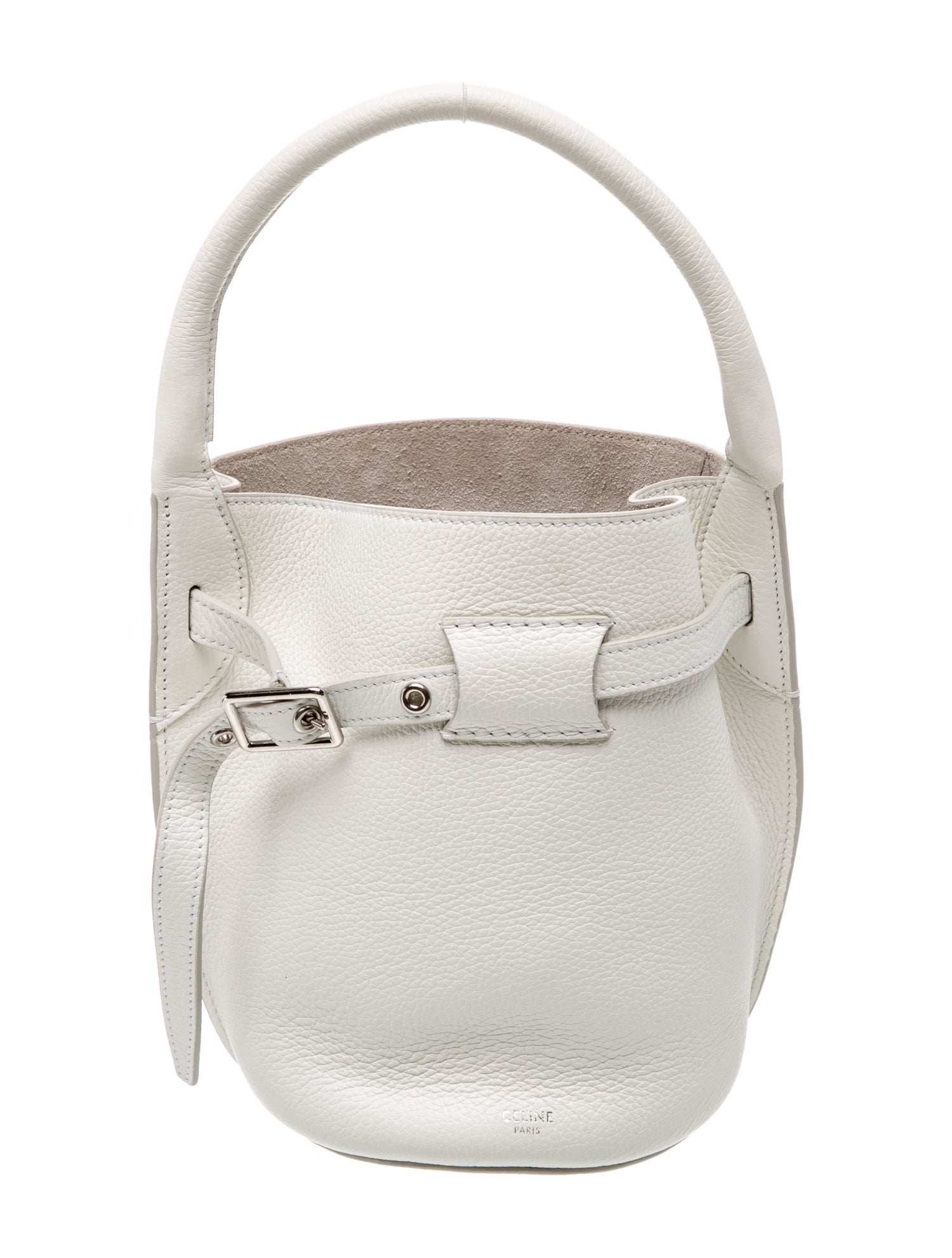 Celine Leather Big Bag Bucket Nano