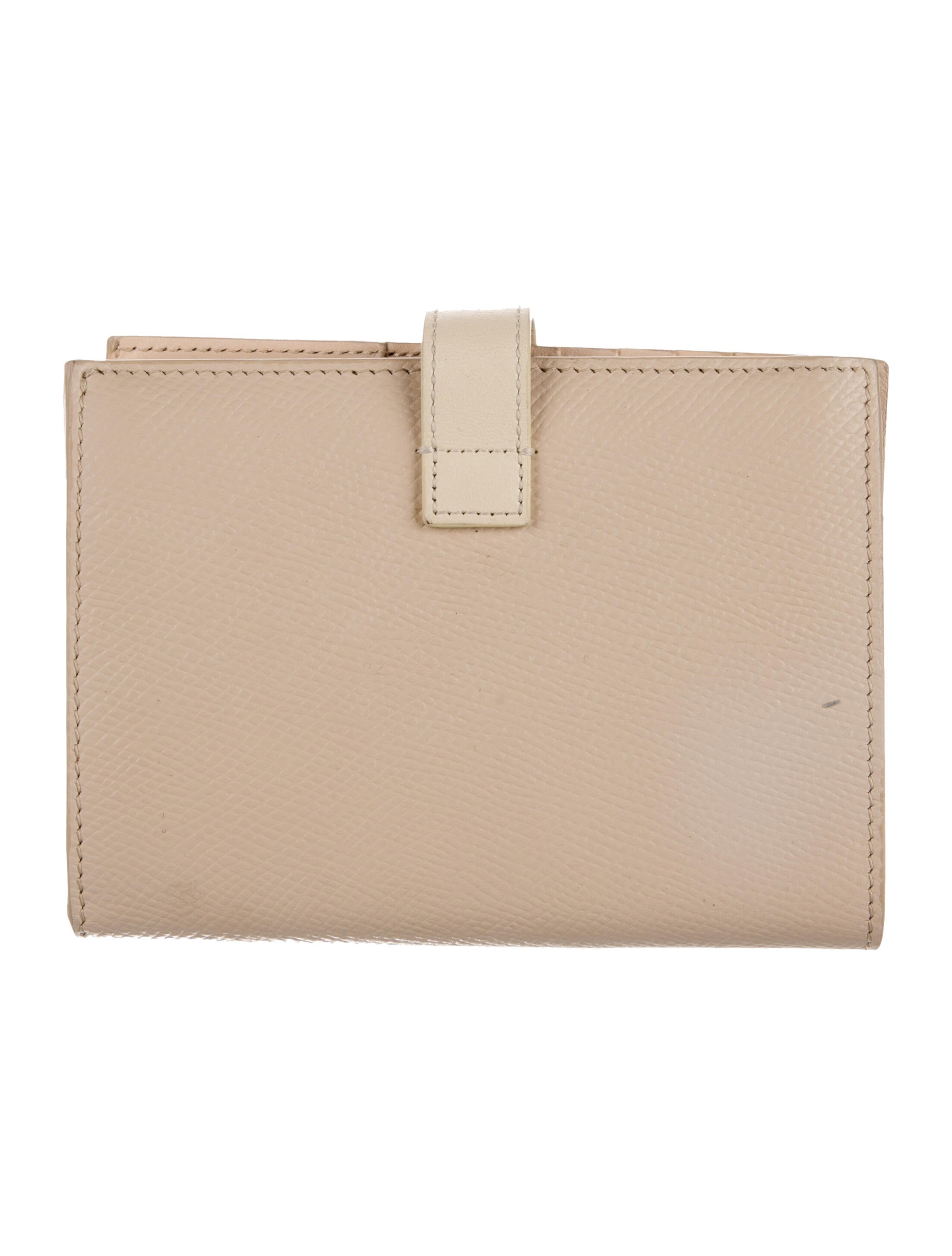 Celine 2020 Leather Compact Wallet