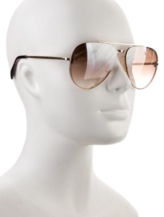 Celine Aviator Gradient Sunglasses