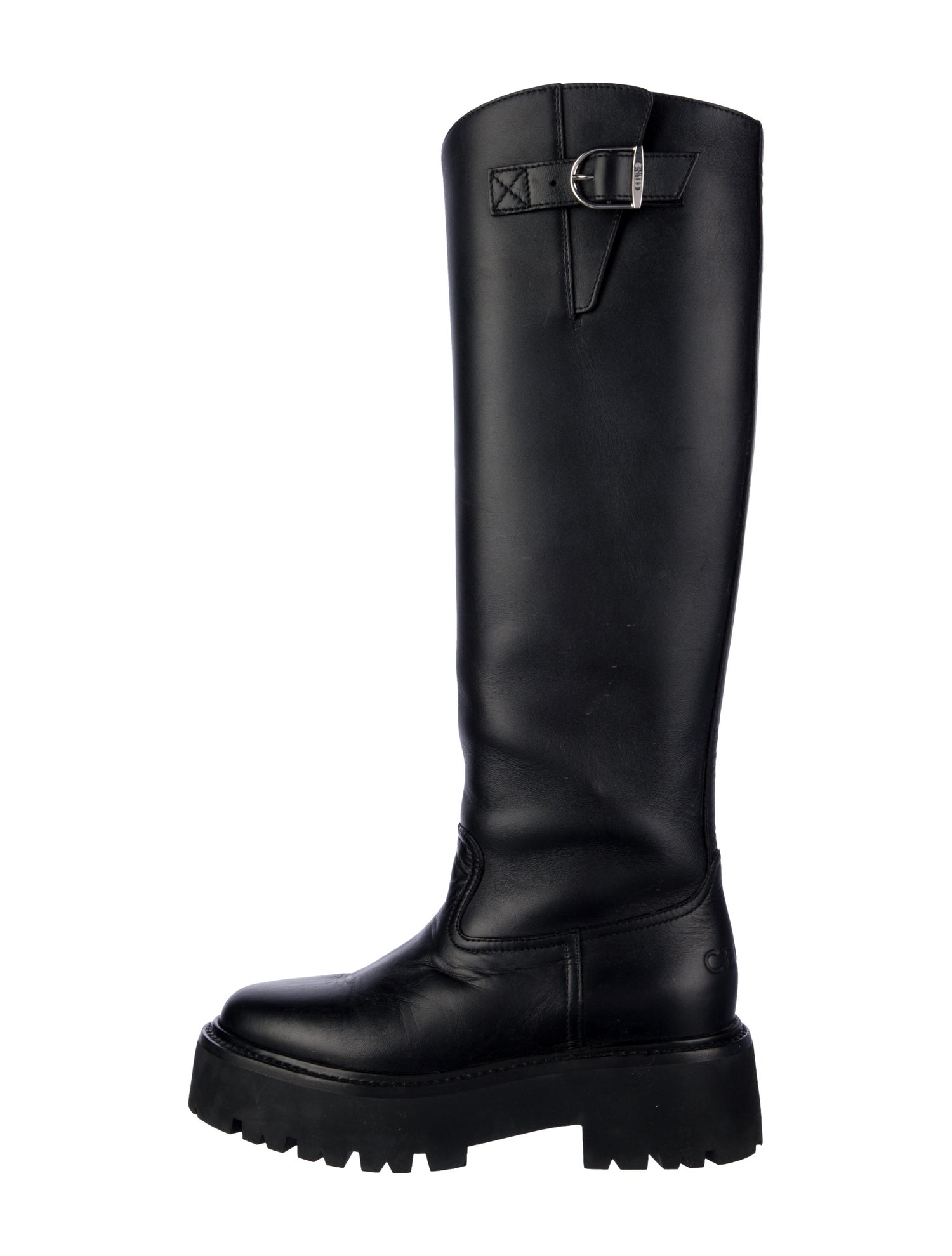Celine Leather Rain Boots