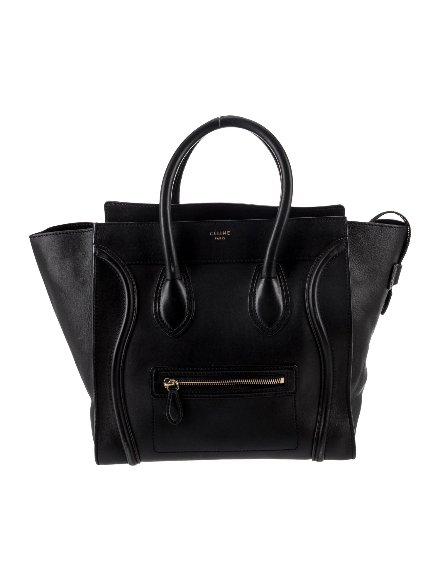 Celine Leather Luggage Mini