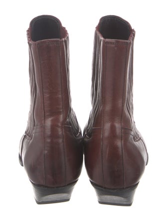 Celine Leather Chelsea Boots