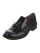 Celine Leather Tassel Accents Loafers