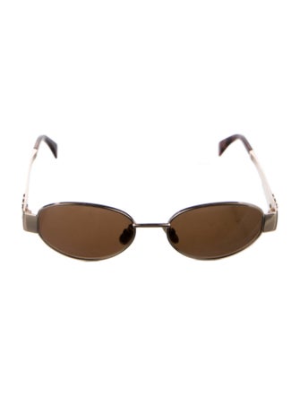 Celine Round Tinted Sunglasses