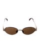Celine Round Tinted Sunglasses