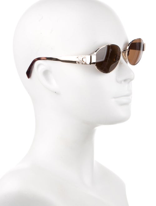Celine Round Tinted Sunglasses
