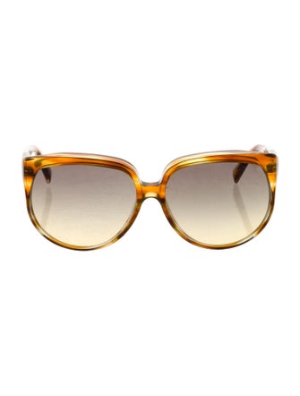 Celine Light Havana Oversize Sunglasses