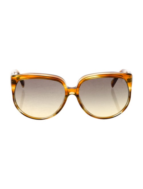 Celine Light Havana Oversize Sunglasses