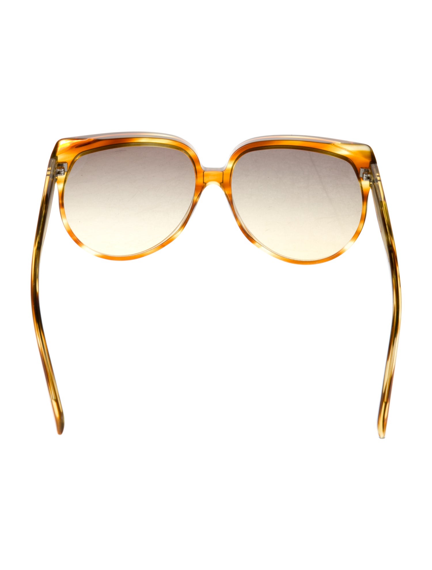 Celine Light Havana Oversize Sunglasses
