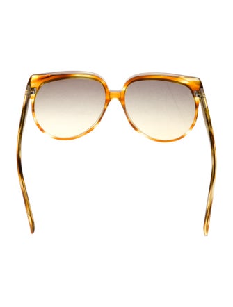 Celine Light Havana Oversize Sunglasses