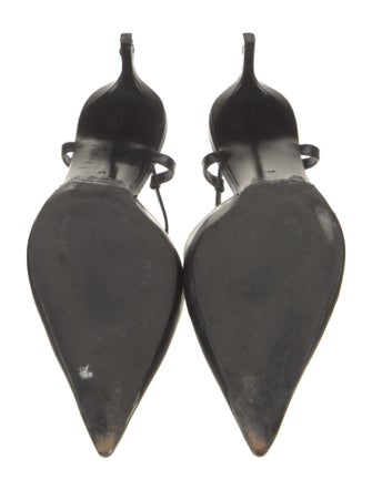 Celine Leather Slingback Pumps