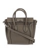 Celine Leather Luggage Nano