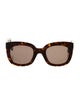 Celine Square Tinted Sunglasses